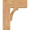 Ekena Millwork Imperial Block Smooth Bracket w/ Offset Brace, Western Red Cedar, 7 1/2"W x 18"D x 22"H BKT0806X18X22IMP05SWR - alternate 4